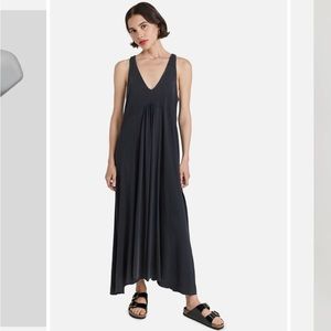 ATM Anthony Thomas Melillo Women's Black Antique Wash Maxi Dress M